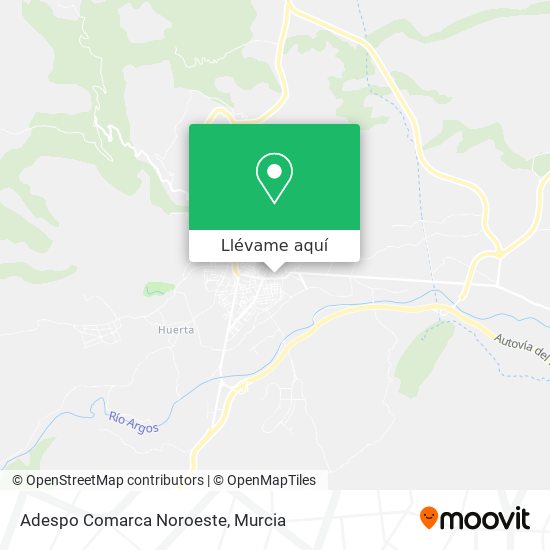 Mapa Adespo Comarca Noroeste