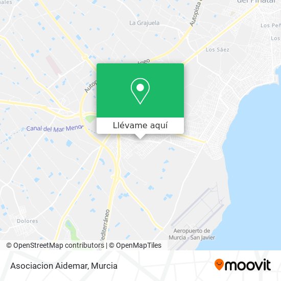 Mapa Asociacion Aidemar