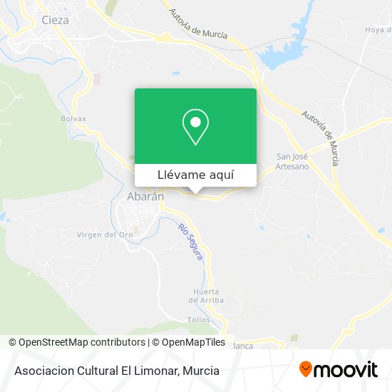 Mapa Asociacion Cultural El Limonar