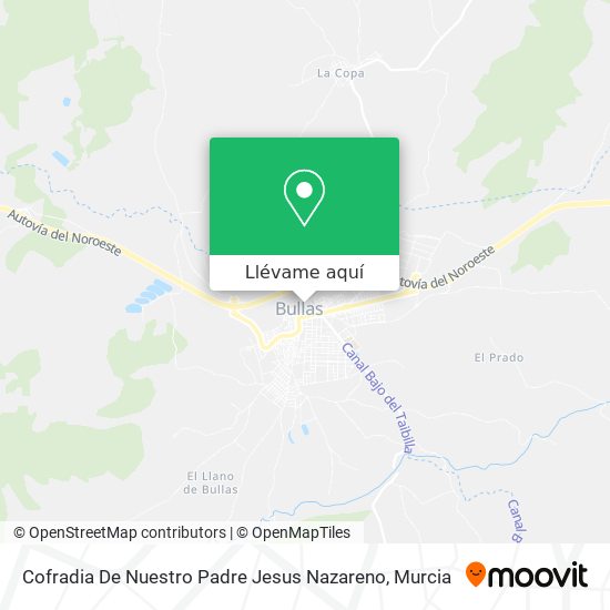 Mapa Cofradia De Nuestro Padre Jesus Nazareno