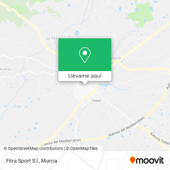 Mapa Fitra Sport S.l.