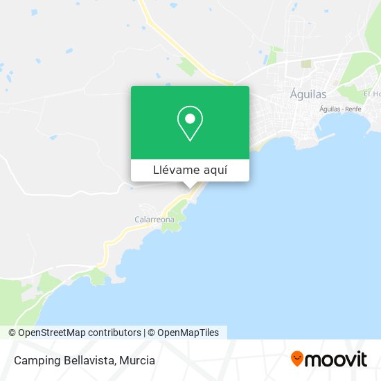 Mapa Camping Bellavista