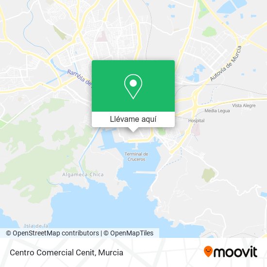 Mapa Centro Comercial Cenit