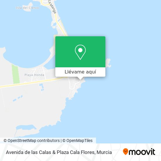 Mapa Avenida de las Calas & Plaza Cala Flores