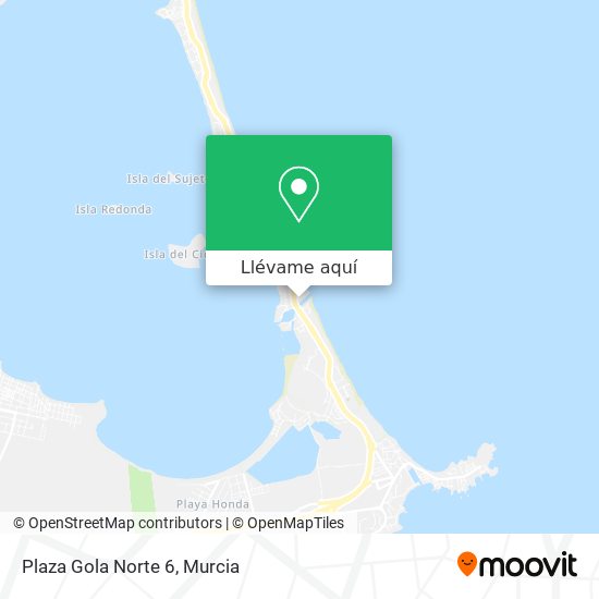 Mapa Plaza Gola Norte 6