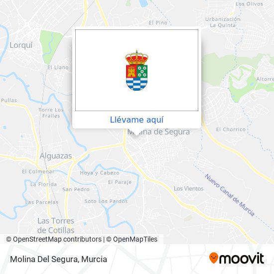 Mapa Molina Del Segura