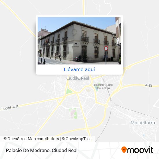 Mapa Palacio De Medrano