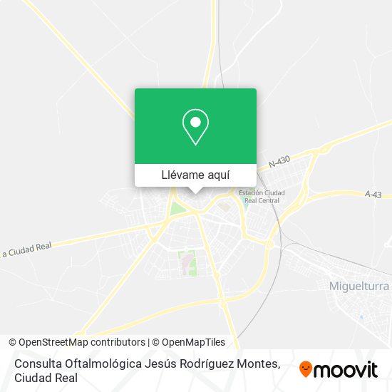 Mapa Consulta Oftalmológica Jesús Rodríguez Montes