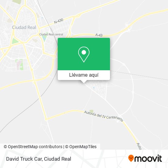 Mapa David Truck Car