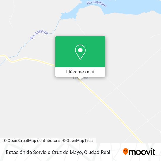 Mapa Estación de Servicio Cruz de Mayo