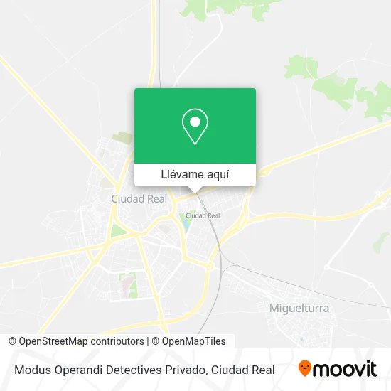 Mapa Modus Operandi Detectives Privado