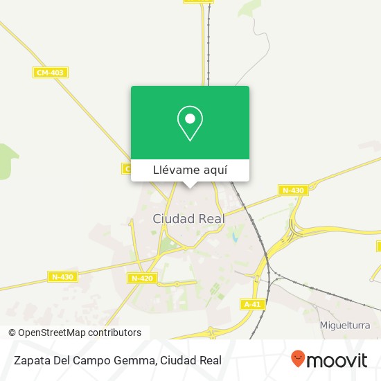 Mapa Zapata Del Campo Gemma
