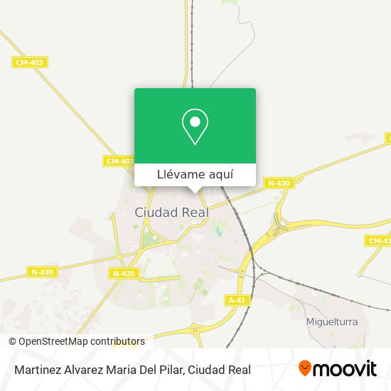 Mapa Martinez Alvarez Maria Del Pilar