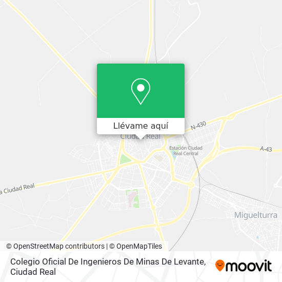 Mapa Colegio Oficial De Ingenieros De Minas De Levante