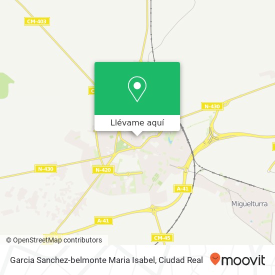 Mapa Garcia Sanchez-belmonte Maria Isabel