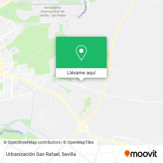 Mapa Urbanización San Rafael