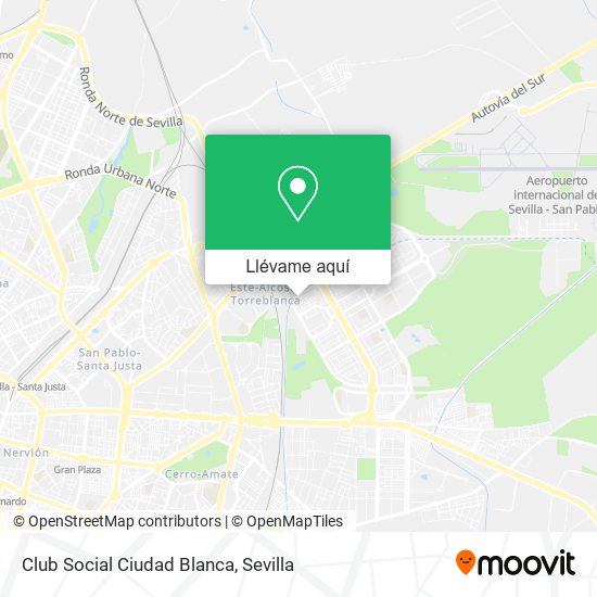 Mapa Club Social Ciudad Blanca