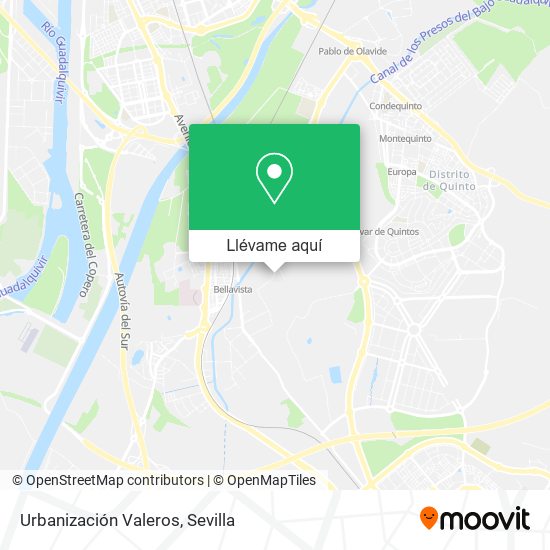 Mapa Urbanización Valeros