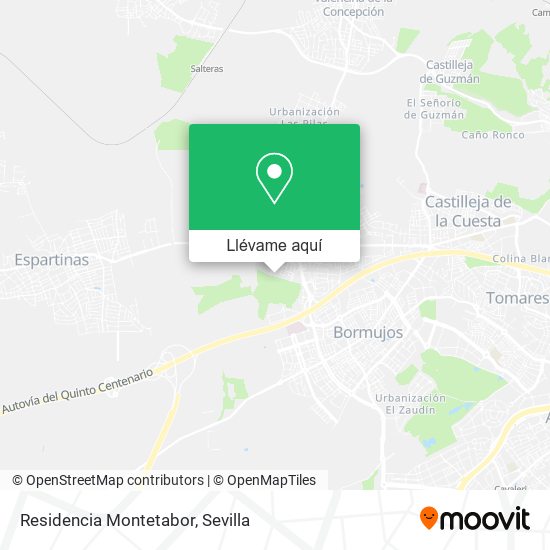 Mapa Residencia Montetabor