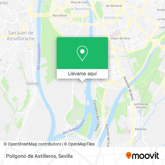 Mapa Polígono de Astilleros
