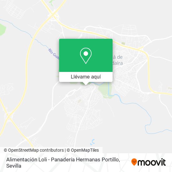 Mapa Alimentación Loli - Panadería Hermanas Portillo