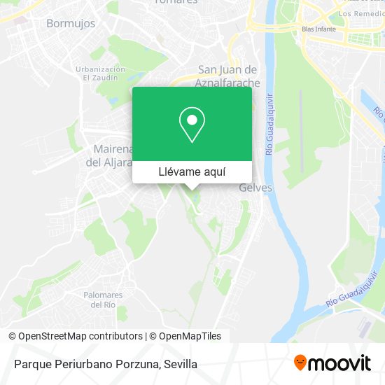 Mapa Parque Periurbano Porzuna