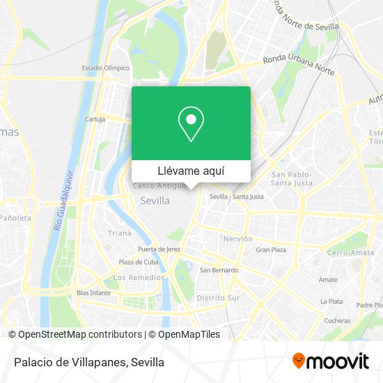 Mapa Palacio de Villapanes