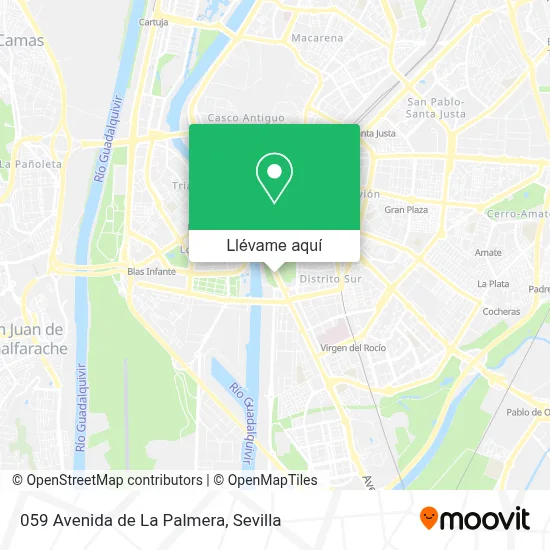 Mapa 059 Avenida de La Palmera