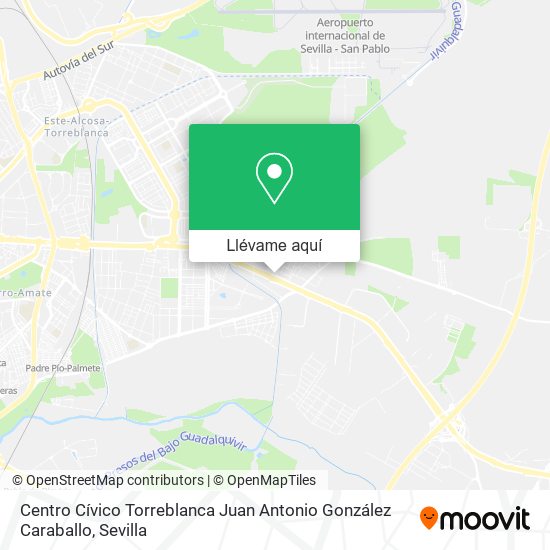 Mapa Centro Cívico Torreblanca Juan Antonio González Caraballo