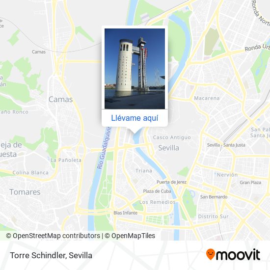 Mapa Torre Schindler