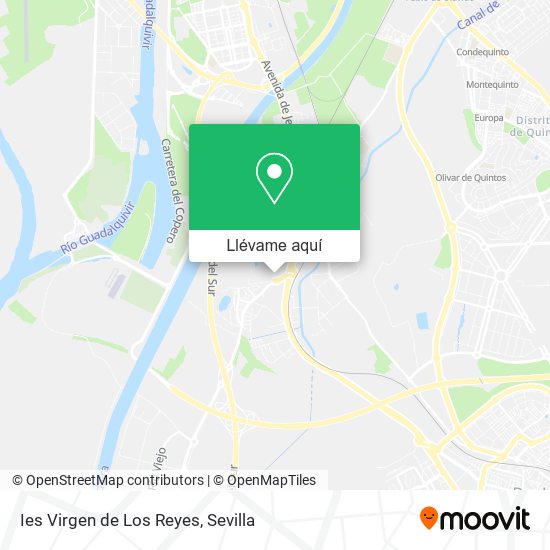 Mapa Ies Virgen de Los Reyes