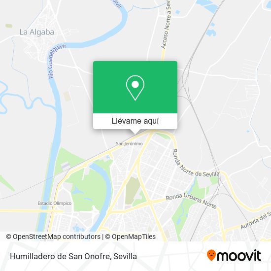Mapa Humilladero de San Onofre