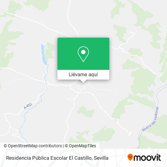 Mapa Residencia Pública Escolar El Castillo