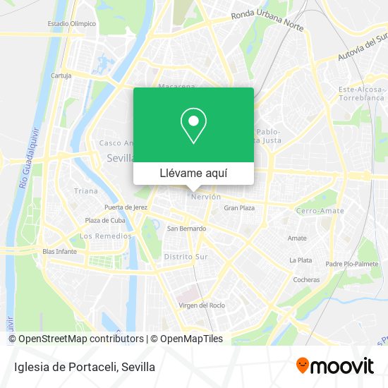 Mapa Iglesia de Portaceli