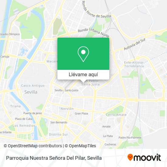Mapa Parroquia Nuestra Señora Del Pilar