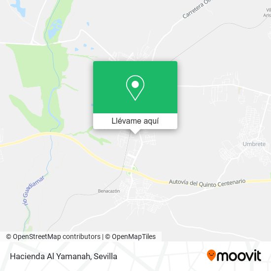Mapa Hacienda Al Yamanah