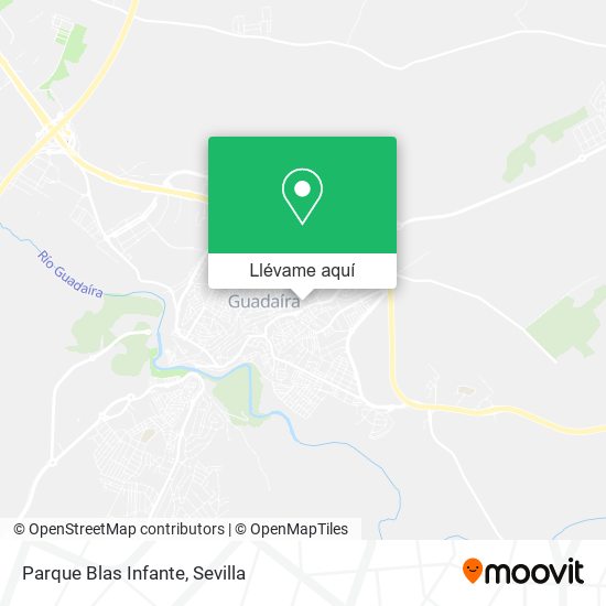 Mapa Parque Blas Infante