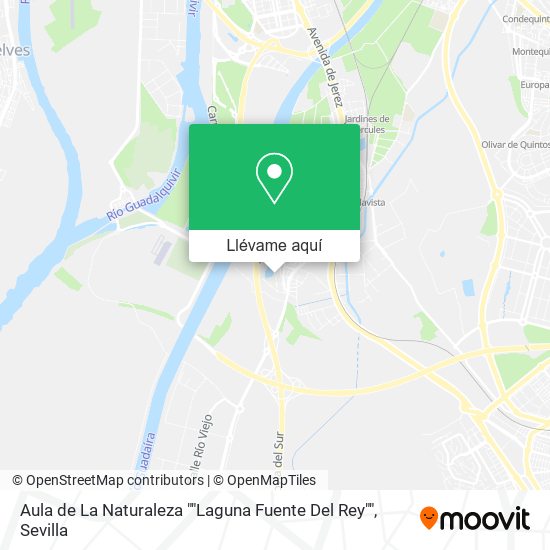 Mapa Aula de La Naturaleza ""Laguna Fuente Del Rey""