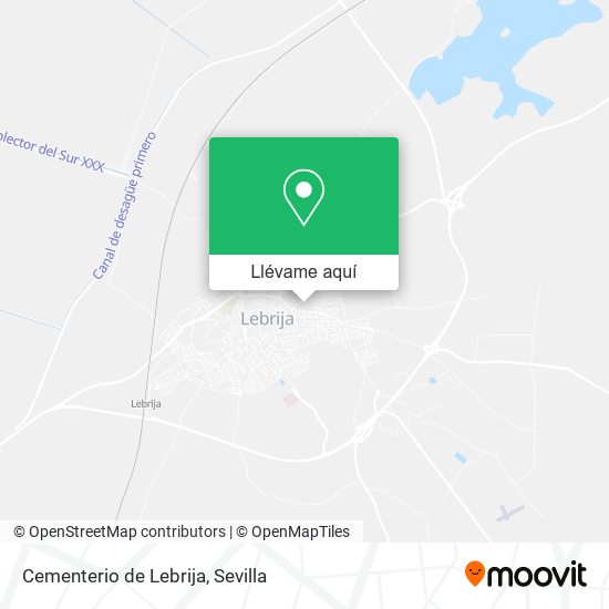 Mapa Cementerio de Lebrija