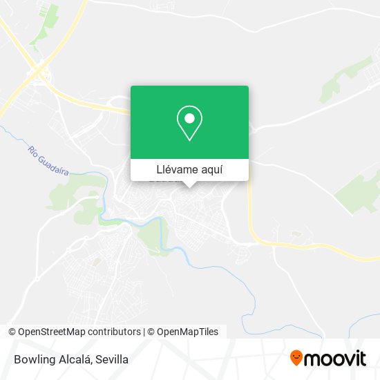 Mapa Bowling Alcalá