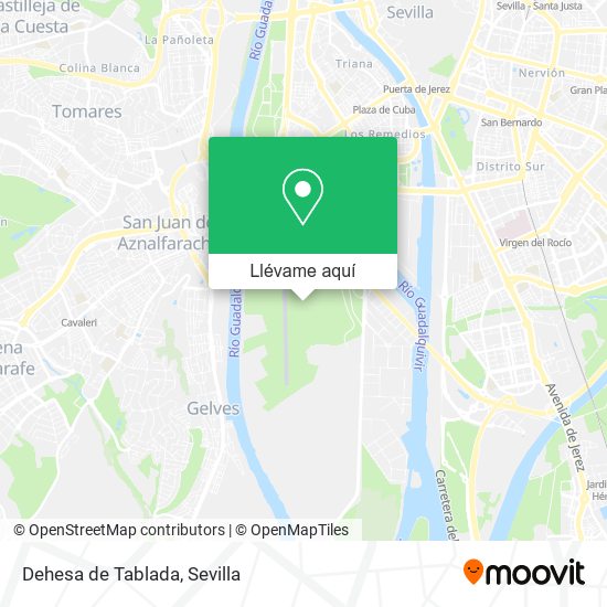 Mapa Dehesa de Tablada