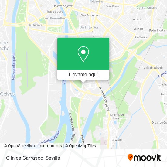 Mapa Clínica Carrasco