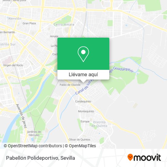Mapa Pabellón Polideportivo