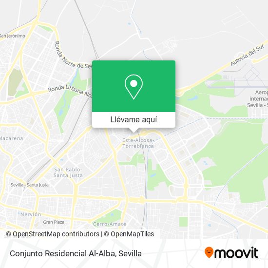 Mapa Conjunto Residencial Al-Alba