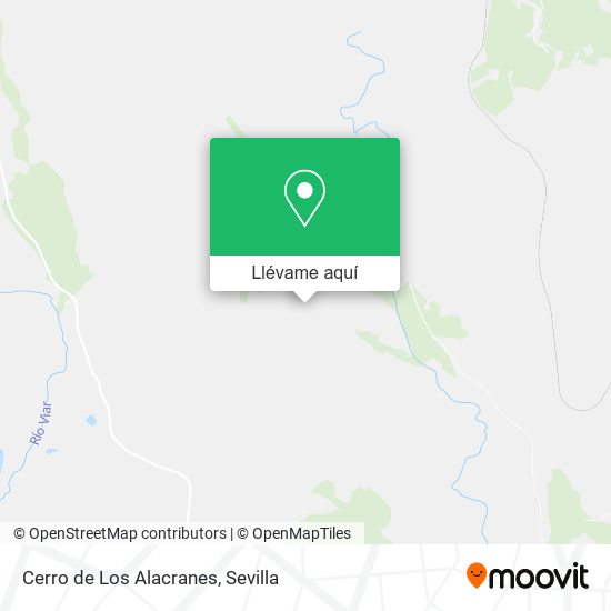 Mapa Cerro De Los Alacranes