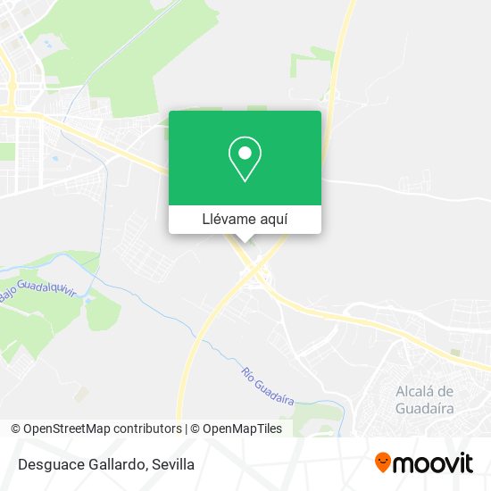 Mapa Desguace Gallardo
