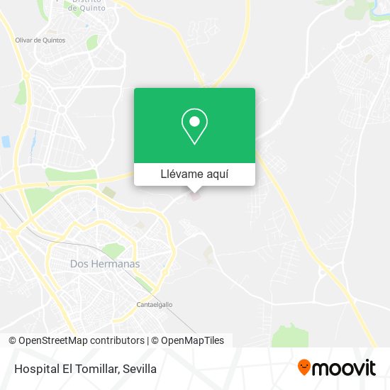 Mapa Hospital El Tomillar