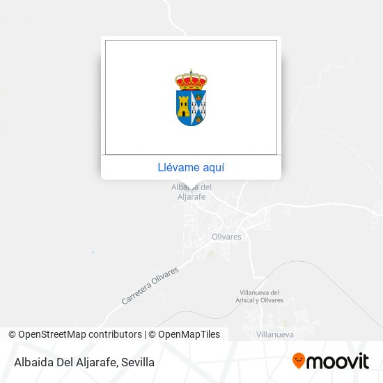 Mapa Albaida Del Aljarafe