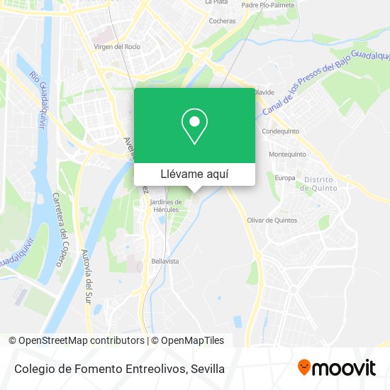 Mapa Colegio de Fomento Entreolivos