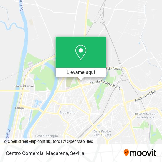 Mapa Centro Comercial Macarena